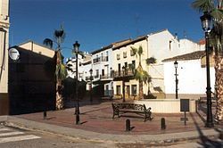 Plaza y calle Nueva de Catadau